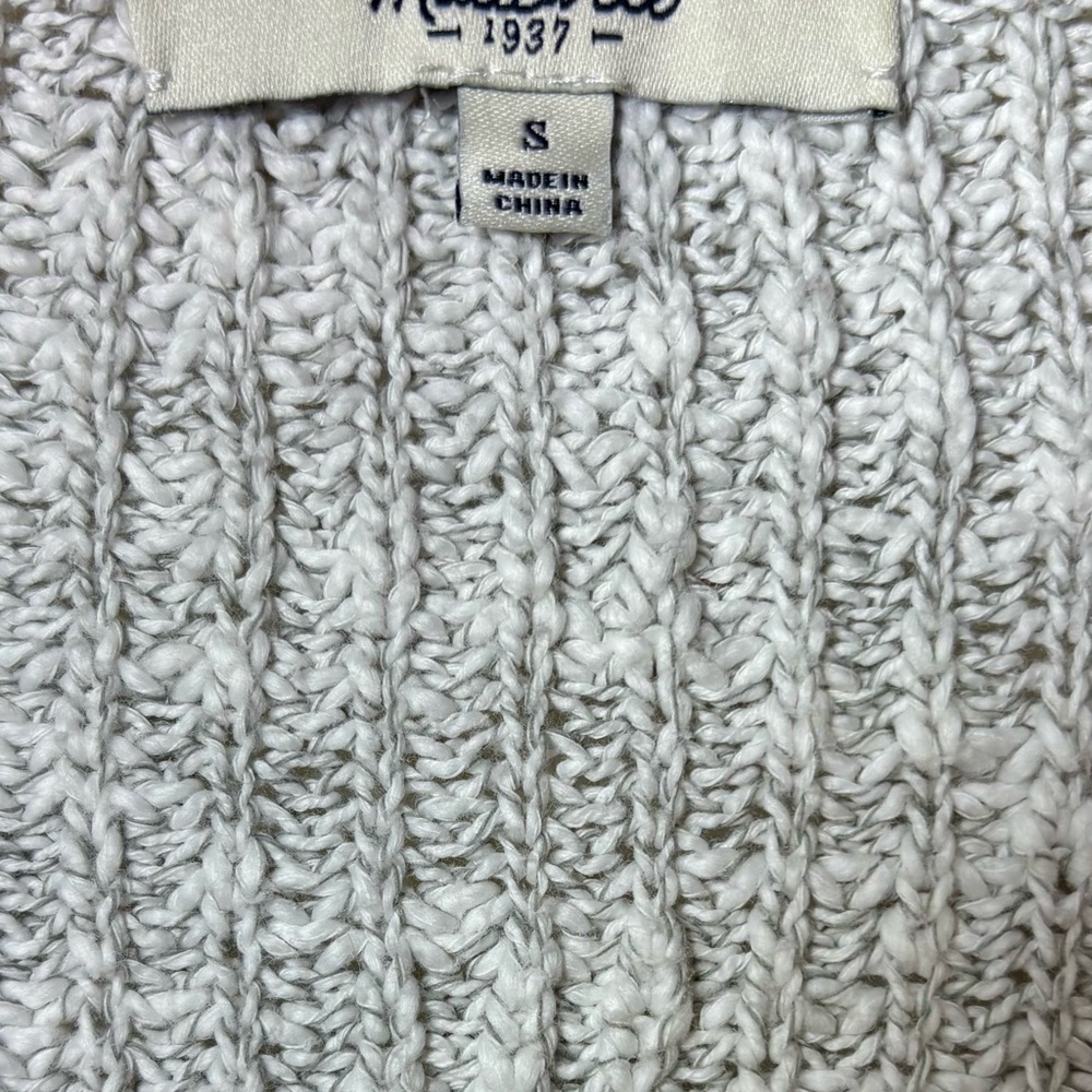 Madewell Heather Gray Crew Neck Sweater - Picture 6 of 7